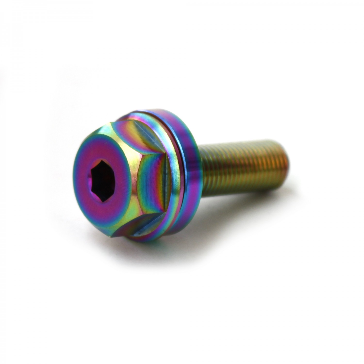 Oil slick titanium bolts hot sale